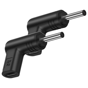 UniSync Type-C母轉DC公PD誘騙轉接頭 4.0*1.7mm 12V  單一商品  2個