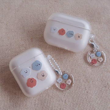 喜怒哀樂-AirPods1/2/3/4/Pro/Pro2 韓國連體耳機保護套 耳機殼