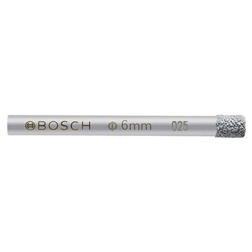 BOSCH 博世 台灣公司貨 乾濕兩用鑽石管鑽頭 6mm  1支