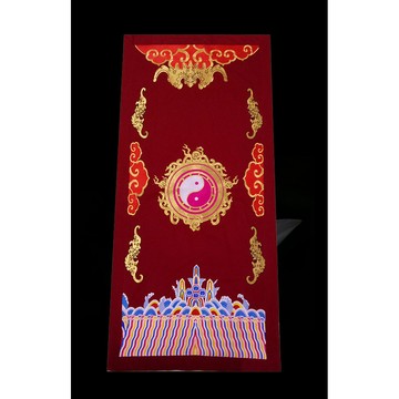 現貨供應 弘喧 太極 八卦  門簾 红色 宗教 擋煞 宗教 風水 祈福