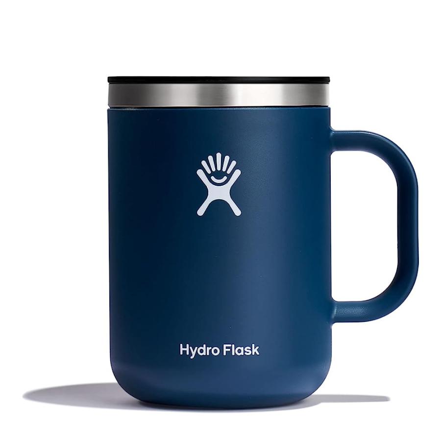 HYDRO FLASK MUG INSULATED TRAVEL PORTABLE COFFEE TUMBLER WITH HANDLE 24 OZ