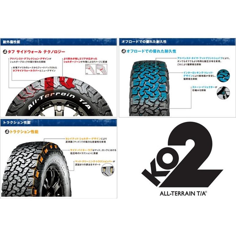 LEXXEL レクセル Balano offroad style バレーノ オフロードスタイル 17インチ BF オールテレン KO2  265/65R17