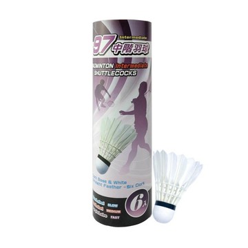 成功SUCCESS 45097紫標中階羽球(6入)