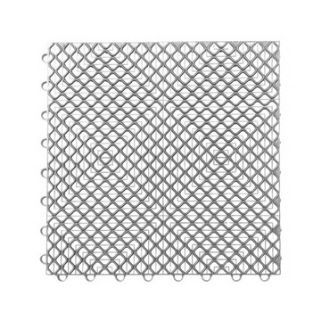 新生活家 波浪浴室排水墊  30 x 30 x 1.2cm  灰色  12個