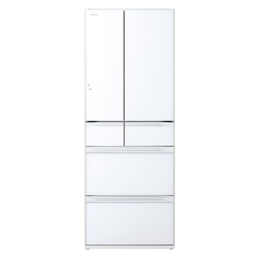 日立家電614公升六門變頻RHW620YJ琉璃白冰箱RHW620YJXW(含標準安裝)