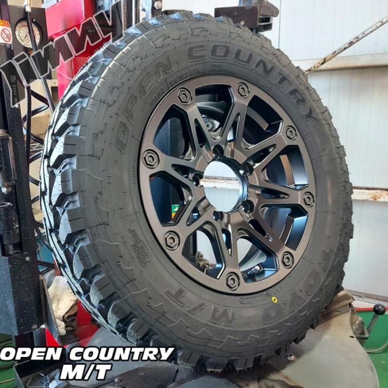 TOYO TIRES TOYOオープンカントリーM/T-R☆195R16Cゴツゴツタイヤ☆ジムニー☆JA11 JA12 JB23 JB64