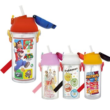 Skater 定量飲吸管型水壺(480ml)