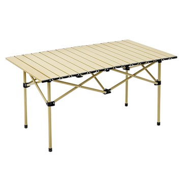 MP OUTDOOR 蛋捲折疊桌  95cm  卡其色  95 x 55 x 50cm