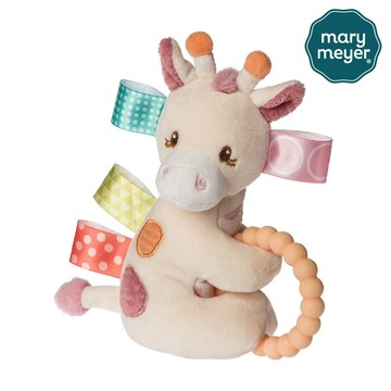 官方直營【MaryMeyer】標籤手搖鈴-長頸鹿荳荳