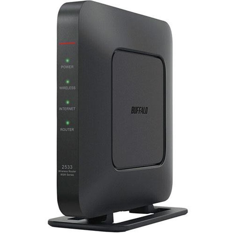 バッファロー(BUFFALO) WSR-2533DHPLB-BK(ブラック) IPv6対応 Wi-Fi