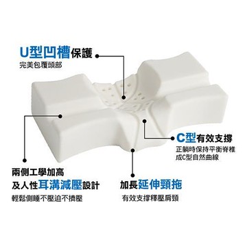 鉅豪金健康3D伸展減壓舒頸枕旗艦版(一入)