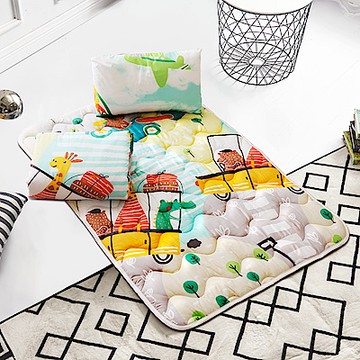 A-ONE 3M吸濕排汗-三件式兒童睡墊組-翻山越嶺 MIT台灣製