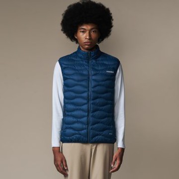 HAKERS 男款 輕量防潑水羽絨背心 | HK24MV201