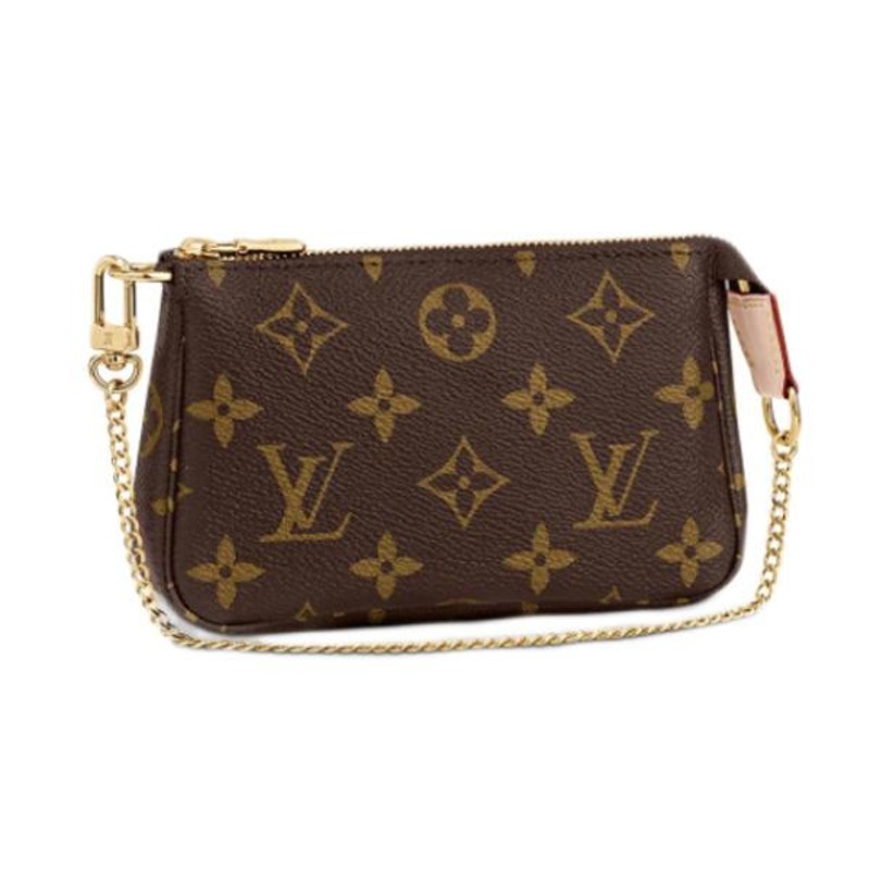 美品 ルイ ヴィトン モノグラム ポシェット ミラMM  N63091 ポーチ アクセサリーポーチ バッグ LV 0086  LOUIS VUITTON