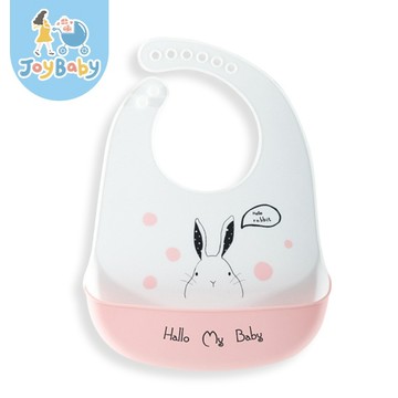 JOYBABY MuslinTree 嬰兒圍兜 寶寶吃飯矽膠圍嘴 兒童防水飯兜