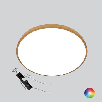【台灣認證】 RGB 梧桐木吸頂燈 L11-C2338N/S-55W、75W、95W
