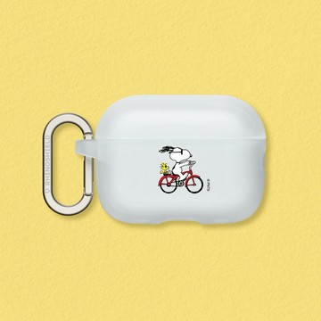 【犀牛盾】AirPods 4/Pro 3/Pro 2防摔耳機保護殼/Snoopy/Snoopy Ride The Bike