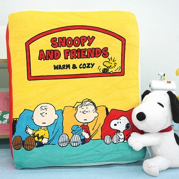 【PEANUTS】史努比溫馨故事書寵物睡墊 (寵物睡墊 寵物床)