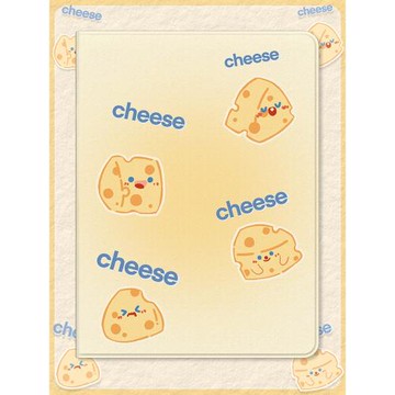 適用于ipad保護套2021新款ipad9創意ipadpro可愛書本air4筆槽ipad8硅膠mini6平板殼10.2寸奶酪氣囊防摔C4736