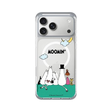 iPhone 17 Pro Max ClearX (MagSafe 兼容) 霜透灰 - Moomin - Moomin-背影