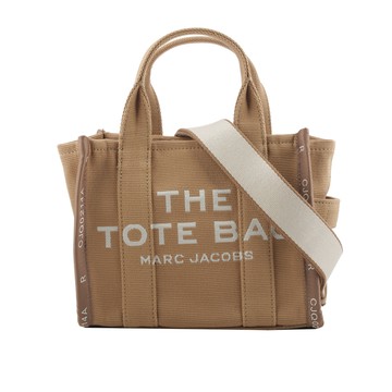 MARC JACOBS THE JACQUARD TOTE 雙色小款托特包/駝色