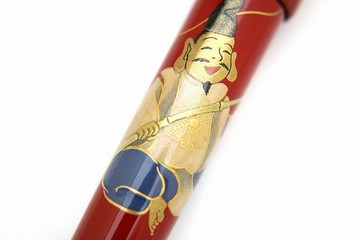 AGJ 原創蒔繪鋼筆 惠比壽神水手筆之王 KOP #68