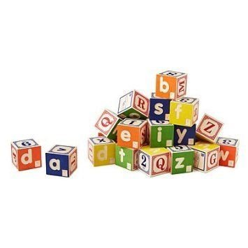 Set Of 28 Blocks Includes American Sign Language And Braille, Plus