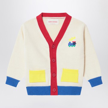 Color-block Bobo Choo Choo cardigan