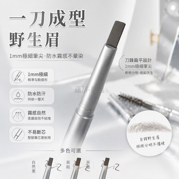 台灣出貨✨ 眉筆 硬芯 超細頭 防水防汗 持久不脫色 根根分明 化妝師專用