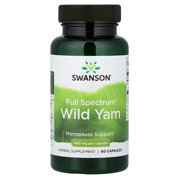 Swanson, 多面，野薯蕷，400 毫克，60 粒膠囊