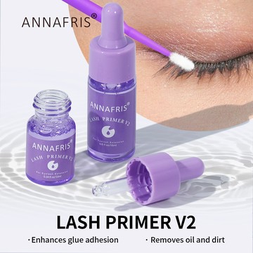 ANNAFRIS 10ml/15ml 嫁接睫毛胶水加固剂延长睫毛胶水维持时间