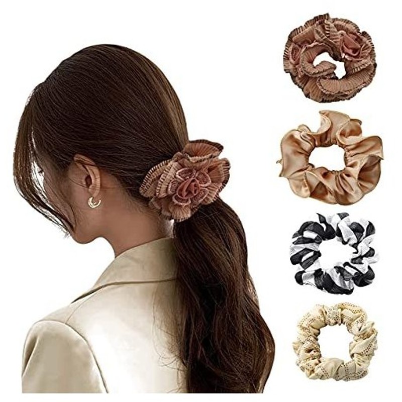 F Zh シュシュ ヘアシュシュ ヘアゴム おしゃれ 大人 髪シュシュ 髪ゴム 可愛い 髪飾り プレゼント 女の子 花柄 レディース ボリュームシュシ 通販 Lineポイント最大0 5 Get Lineショッピング