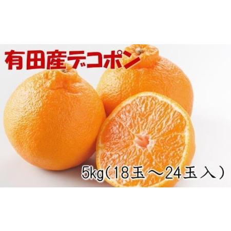 ふるさと納税 紀州有田産のデコポン約5kg(18玉〜24玉入り・青秀以上) ※2024年1月下旬頃〜2024年3月下旬頃に順次発送（お届け日指.. 和歌山県太地町