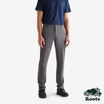 Roots男裝- PARK TECH 長褲-灰色
