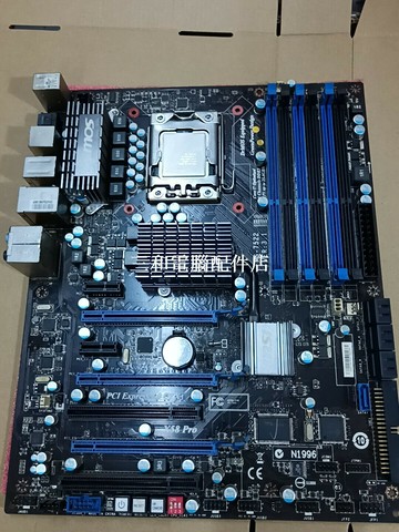 微星 X58 Pro X58 主板 1366 針 支援 X5650 I7 950 L5639 567【三和電腦配件店】