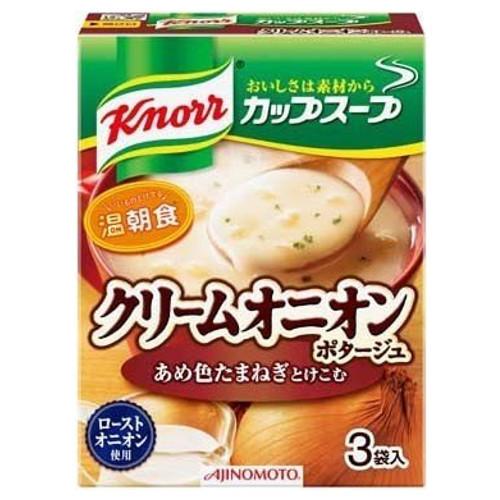 味の素 株式会社 「クノール(R) カップスープ」クリームオニオンポタージュ（３袋入） 53.7g×10個セット 