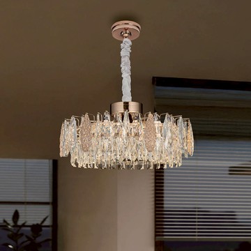 LED 水晶造型吊燈(三色變光) F06-22-8044-1