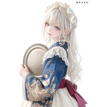 【9 月新款】07-141-0202 人物貼紙 幻想復古浪漫喫茶