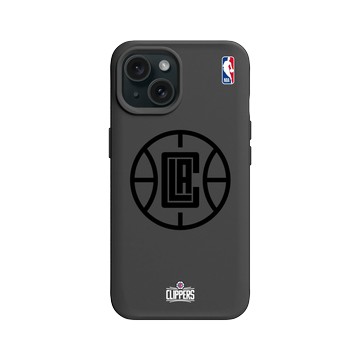 iPhone 15 SolidX 黑 - NBA - B&W-洛杉磯快艇 L.A. Clippers B&W - Light