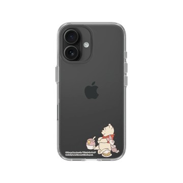 iPhone 16 Clear Case（相機按鈕） 透明 - 迪士尼-小熊維尼 Disney Winnie The Pooh - 溫馨早午餐