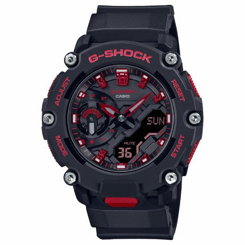 G-SHOCK ブラック/レッド 腕時計