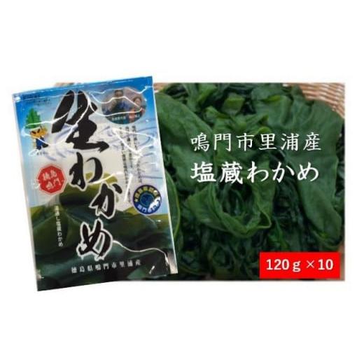 ふるさと納税 徳島県 鳴門市 鳴門市里浦産塩蔵わかめ 120ｇ×10袋