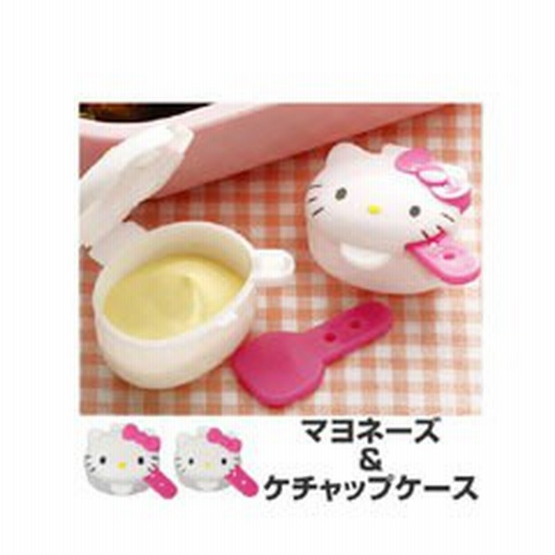 スケーター Skater マヨネーズ ケッチャップケース ハローキティ キッチン用品 通販 Lineポイント最大1 0 Get Lineショッピング