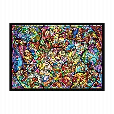 500ピース ジグソーパズル ディズニー オールスターステンドグラス ホログラムジグソー 35x49cm 並行輸入品 通販 Lineポイント最大get Lineショッピング