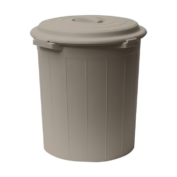 GINII 基尼 食品級多功能置物桶 5L -20℃~100℃ 適用  24.8 x 24.8 x 28.5cm  可可棕  1個