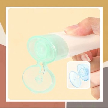 ［so媽］台灣現貨｜軟管分裝瓶 化妝水分裝瓶 乳液分裝 盥洗組 旅行分裝瓶 （顏色隨機）