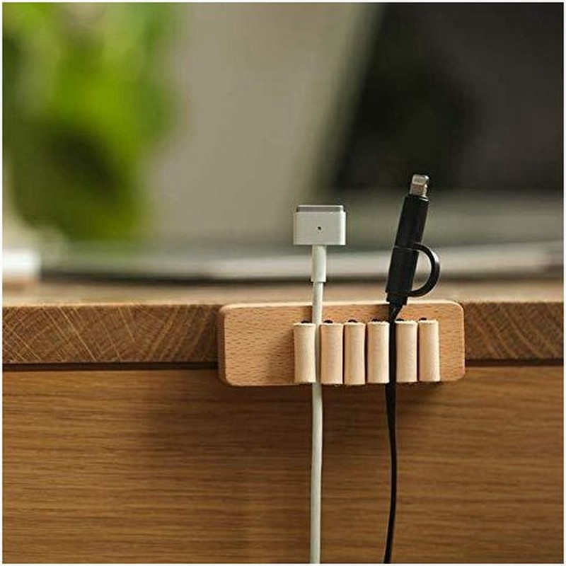 ケーブルクリップ 配線整理 ケーブルホルダー 机収納 収納用ウッド レザー 5本固定 コードまとめる 落下防 オフィス 家庭 車内など収納 通販 Lineポイント最大0 5 Get Lineショッピング