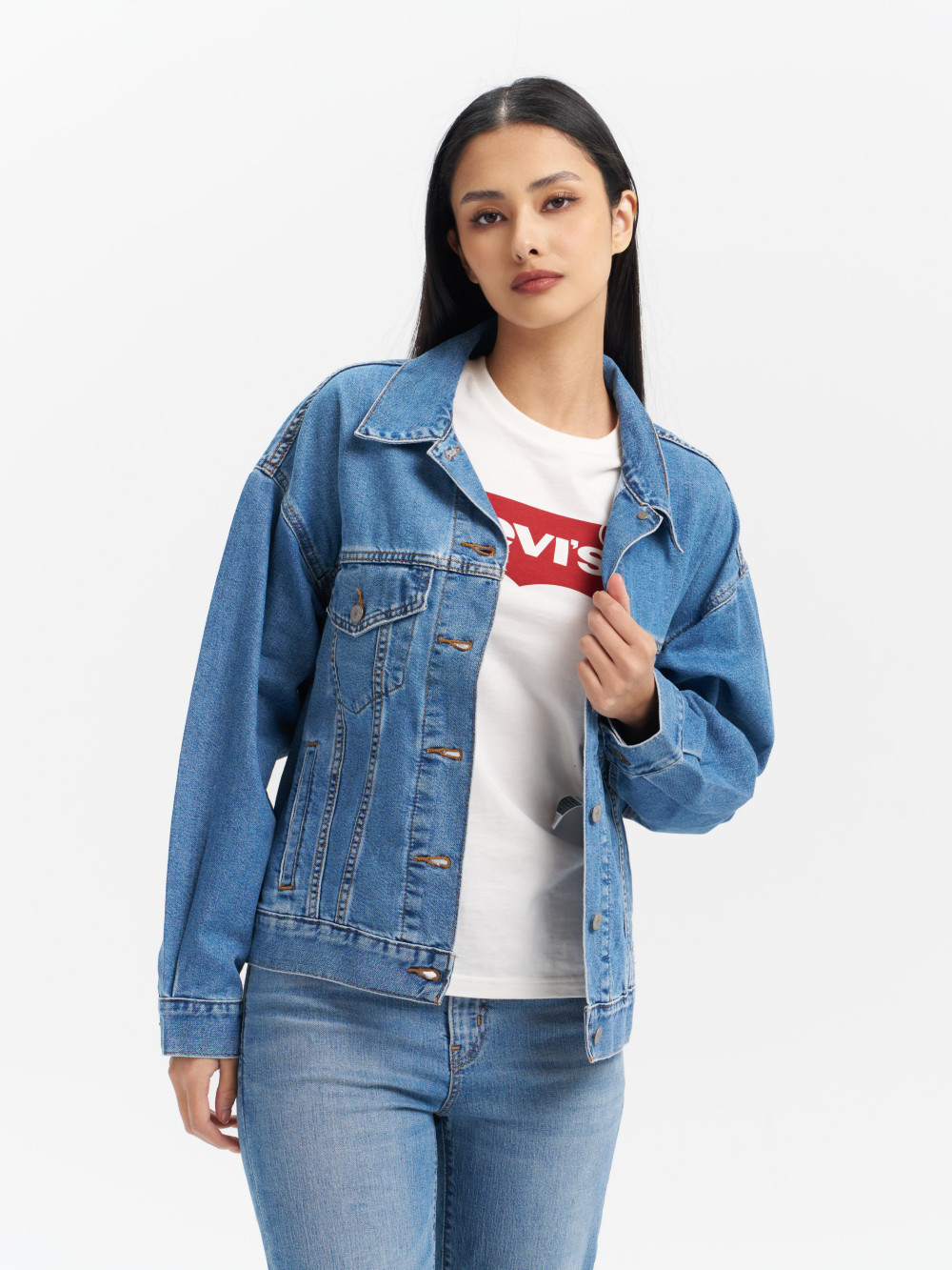 女款 90年古著牛仔外套 Performance Cool 熱賣單品