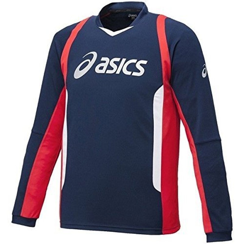 asics アシックス 長袖プラクティスシャツ XOサイズ XS6083 50A