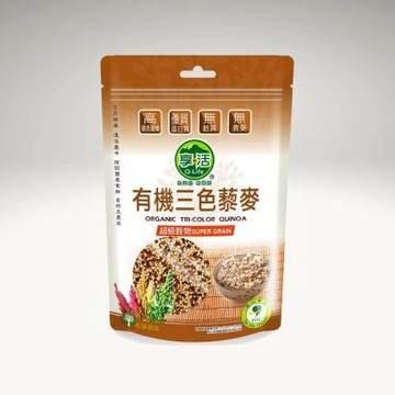 Q-Life 享活 有機三色藜麥 380gx6包 超級穀物 Omega3 優質蛋白質 膳食纖維 素食